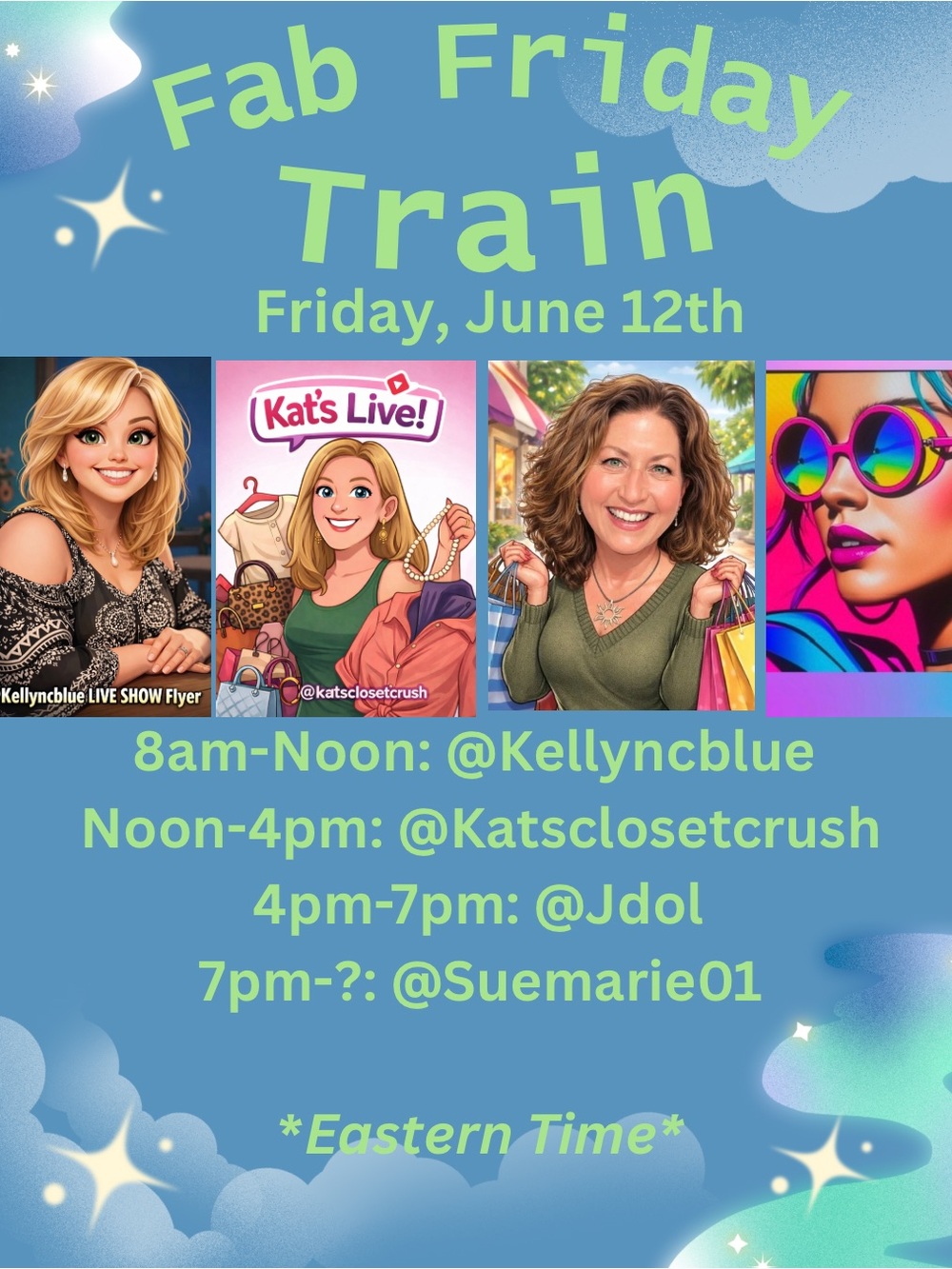 FAB FRIDAY TRAIN SHARE SHOW